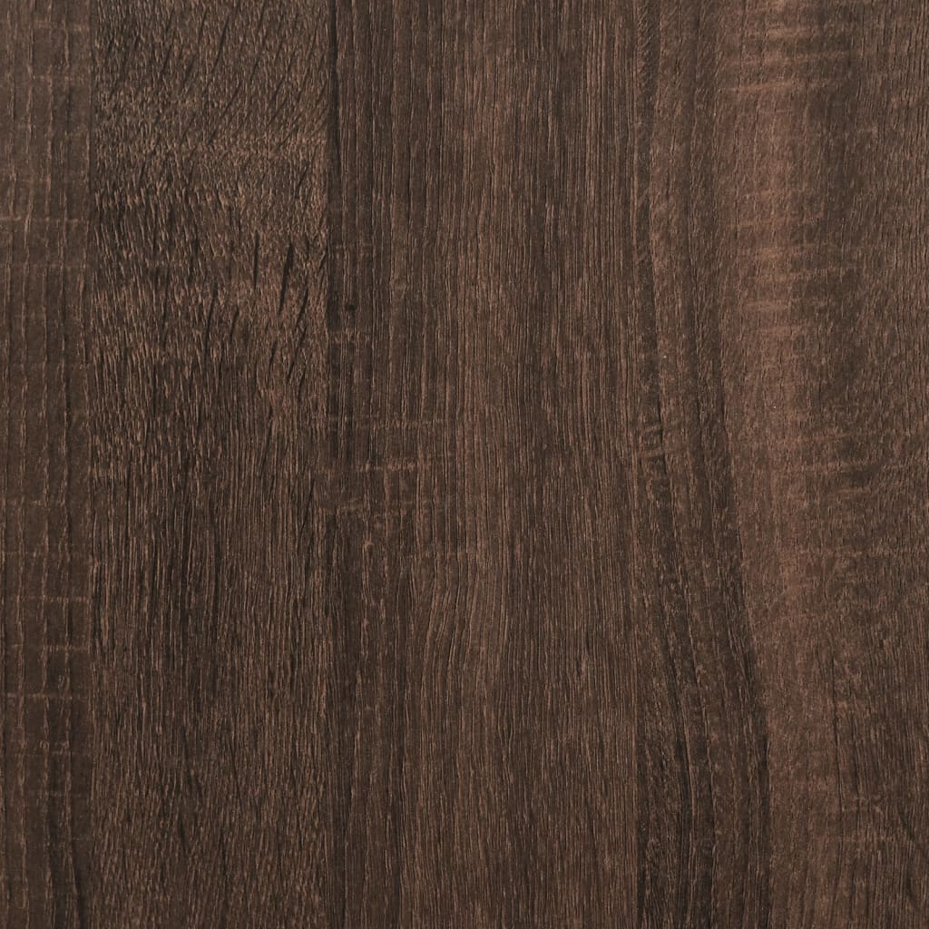 vidaXL Coffee Table Brown Oak 40x40x45 cm Engineered Wood