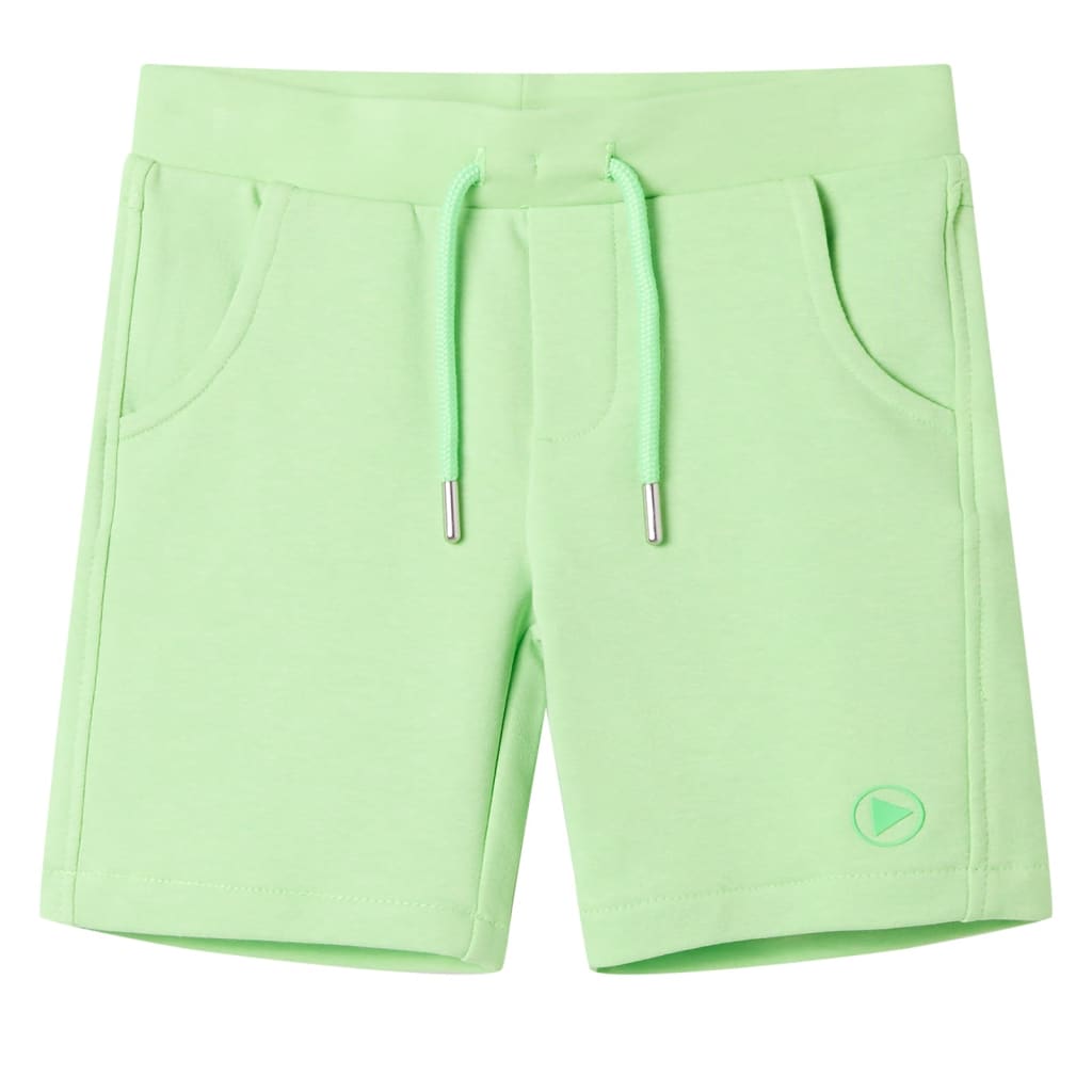 Kids' Shorts Fluo Green 116