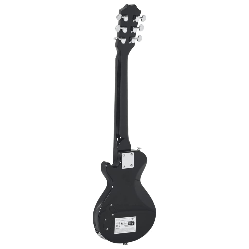 vidaXL Electric Guitar for Kids with Bag Brown and Black 3/4 30"