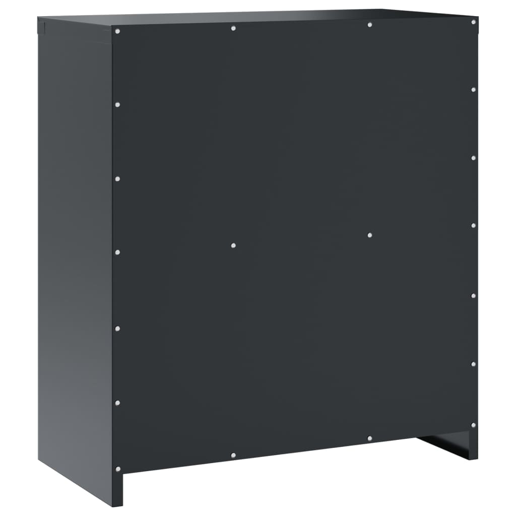 vidaXL File Cabinet Anthracite 79x40x90 cm Steel