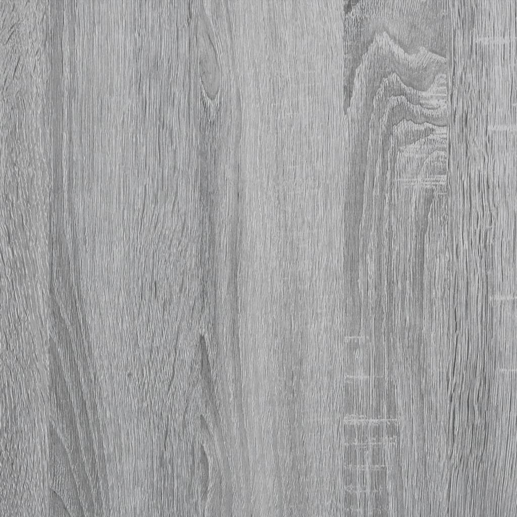 vidaXL Wardrobe Grey Sonoma 77x48x102 cm Engineered Wood