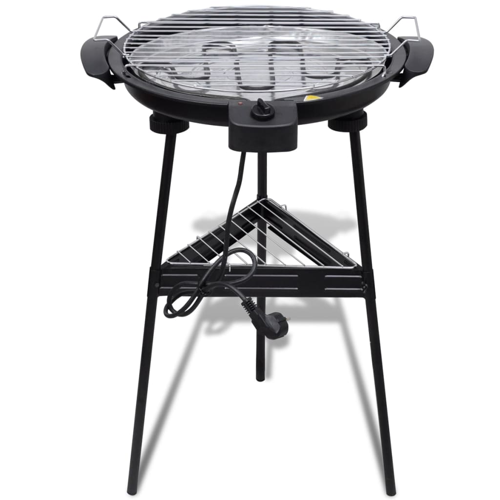 Round Barbecue Electric BBQ Stand Grill Garden