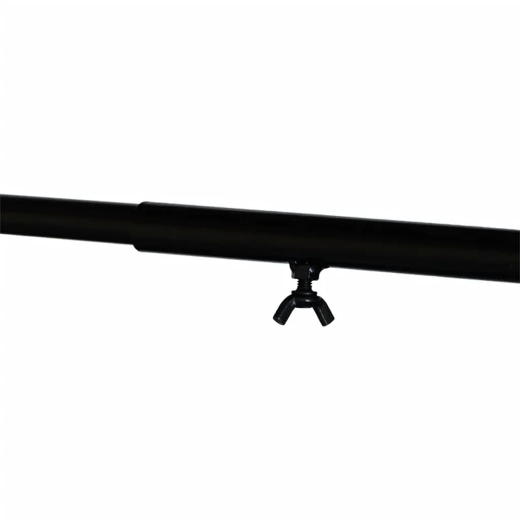 Esschert Design Decorative Table Rod with Clamp Black