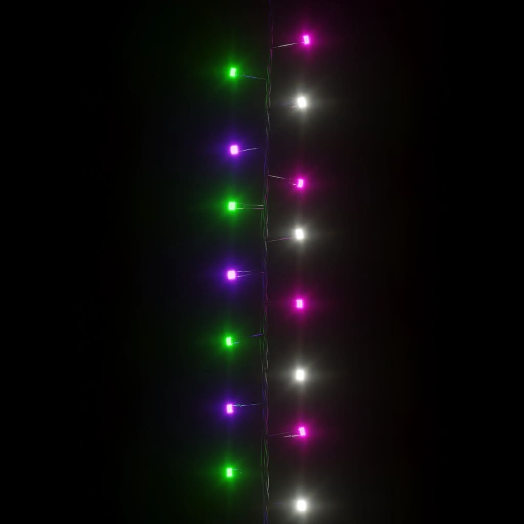 vidaXL Compact LED String with 1000 LEDs Pastel Multicolour 25 m PVC