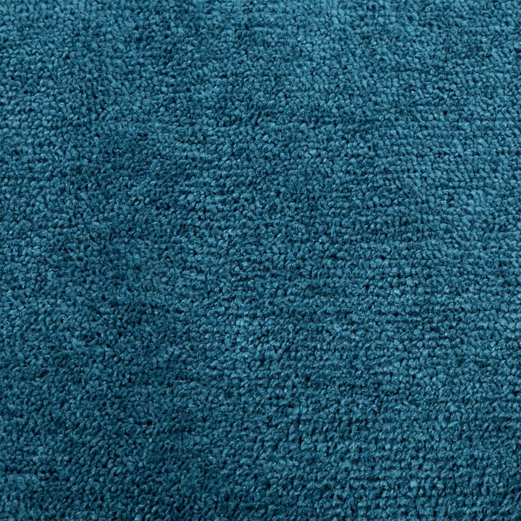 vidaXL Rug OVIEDO Short Pile Turquoise 200x200 cm