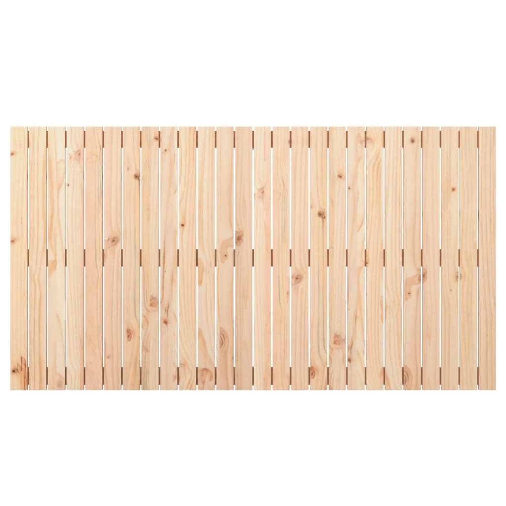 vidaXL Wall Headboard 166x3x90 cm Solid Wood Pine