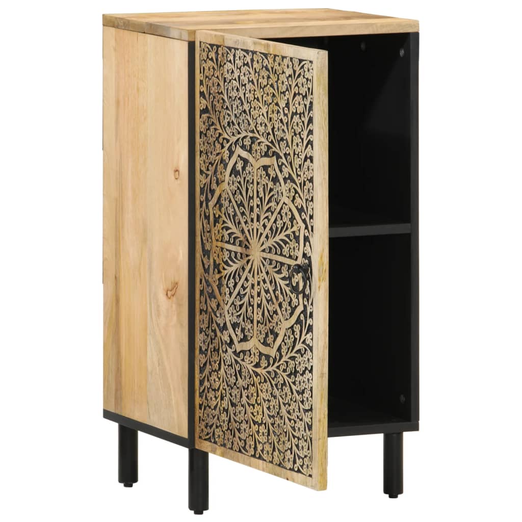 vidaXL Side Cabinet 40x33x75 cm Solid Wood Mango
