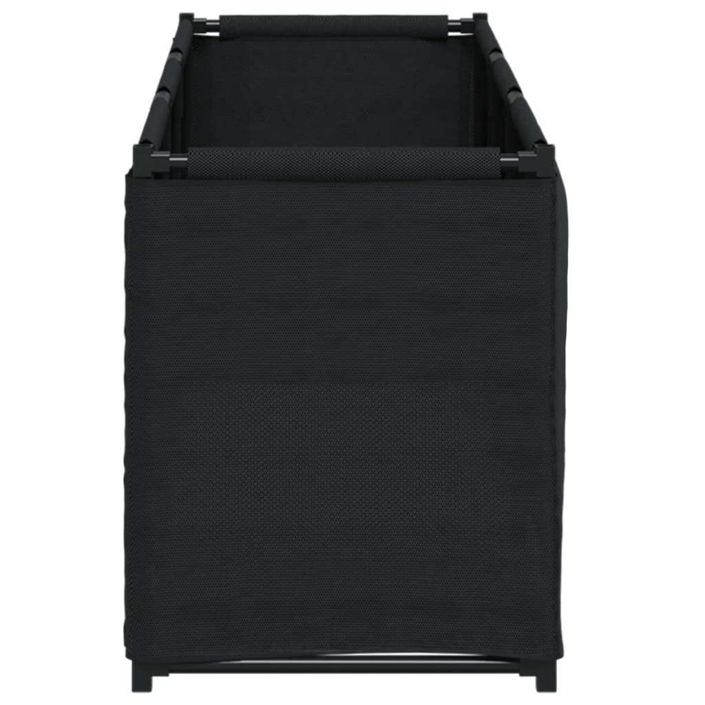 vidaXL Storage Box Black 105x34.5x45 cm Fabric