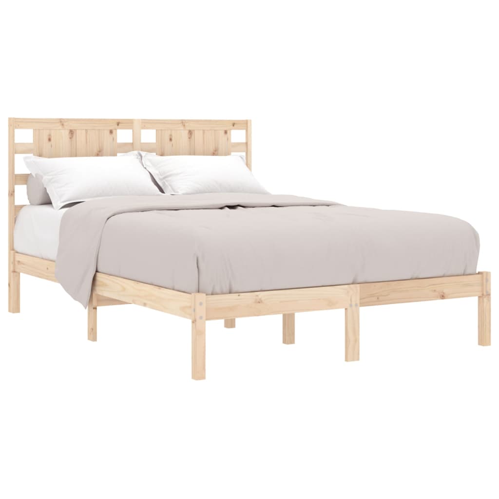vidaXL Bed Frame Solid Wood 180x200 cm Super King Size