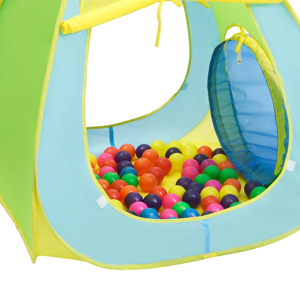 vidaXL Children Play Tent with 350 Balls Multicolour