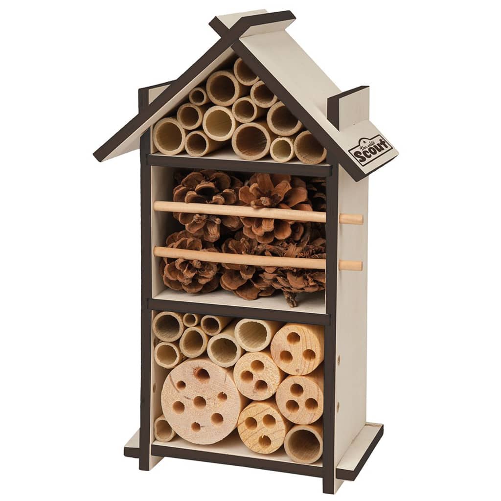 Scout Insect Hotel 9.5x16x28 cm Wood