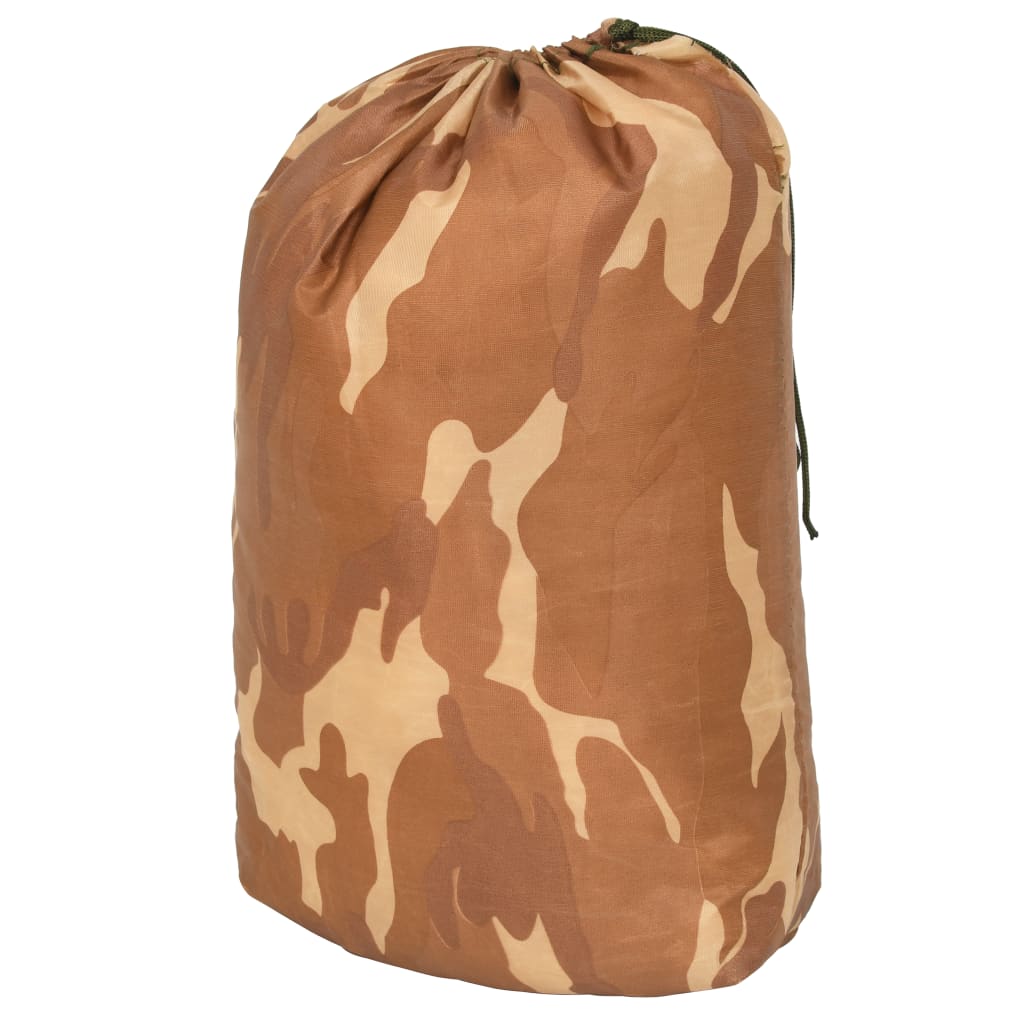 vidaXL Camouflage Netting with Storage Bag 4x6 m