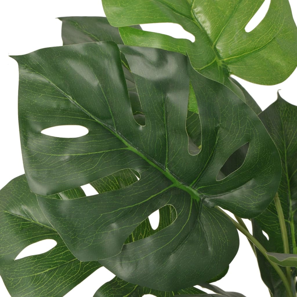 vidaXL Artificial Monstera Plant with Pot 45 cm Green