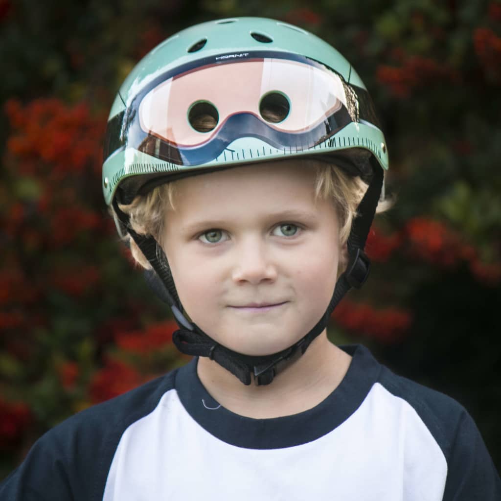 Mini Hornit Lids Kids Bike Helmet Military M | Vidaxl.ie