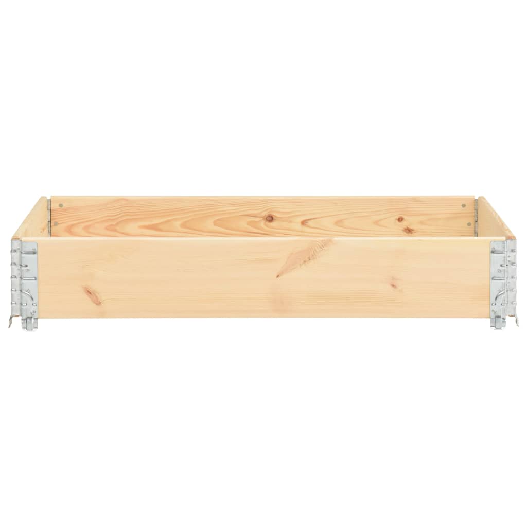vidaXL Raised Bed 80x120 cm Solid Pine Wood (310050)