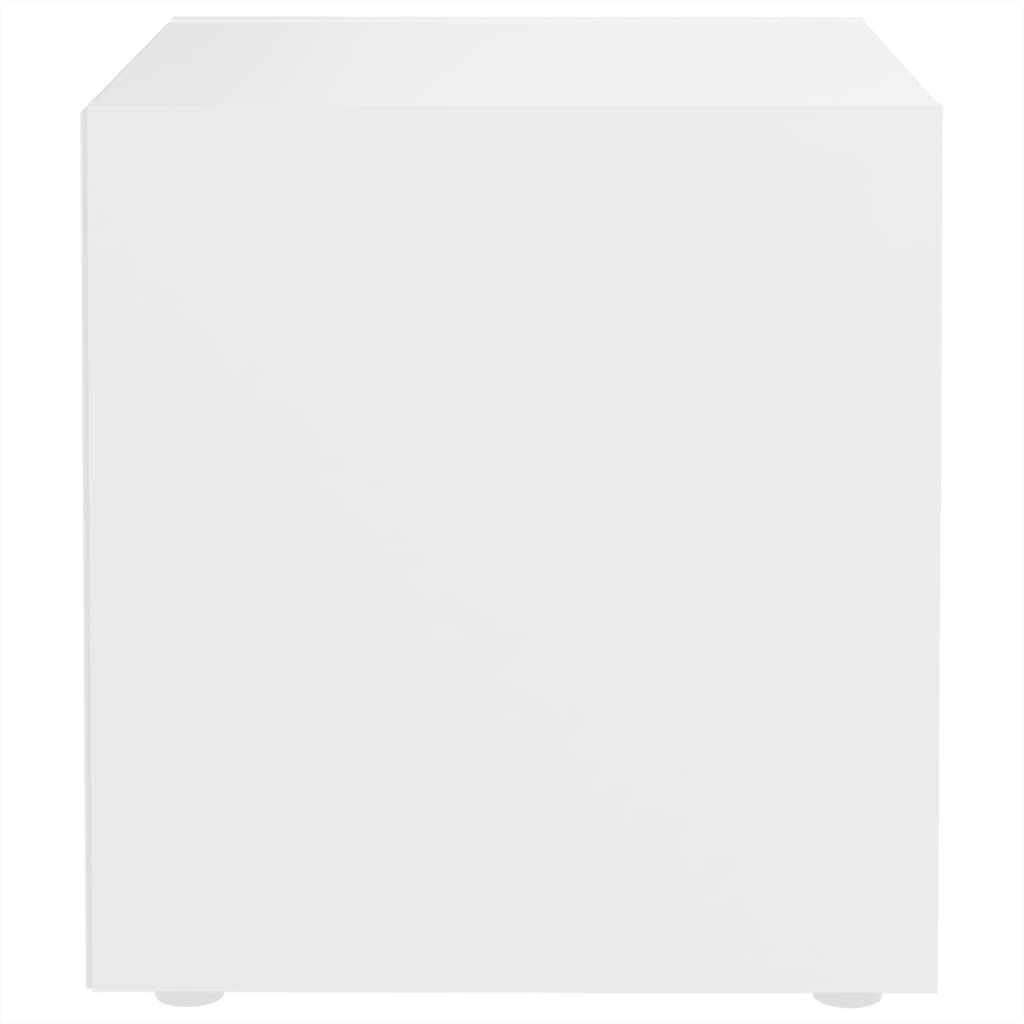 vidaXL TV Cabinets 2 pcs White 37x35x37 cm Chipboard