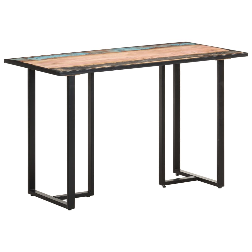 vidaXL Dining Table 120 cm Solid Reclaimed Wood