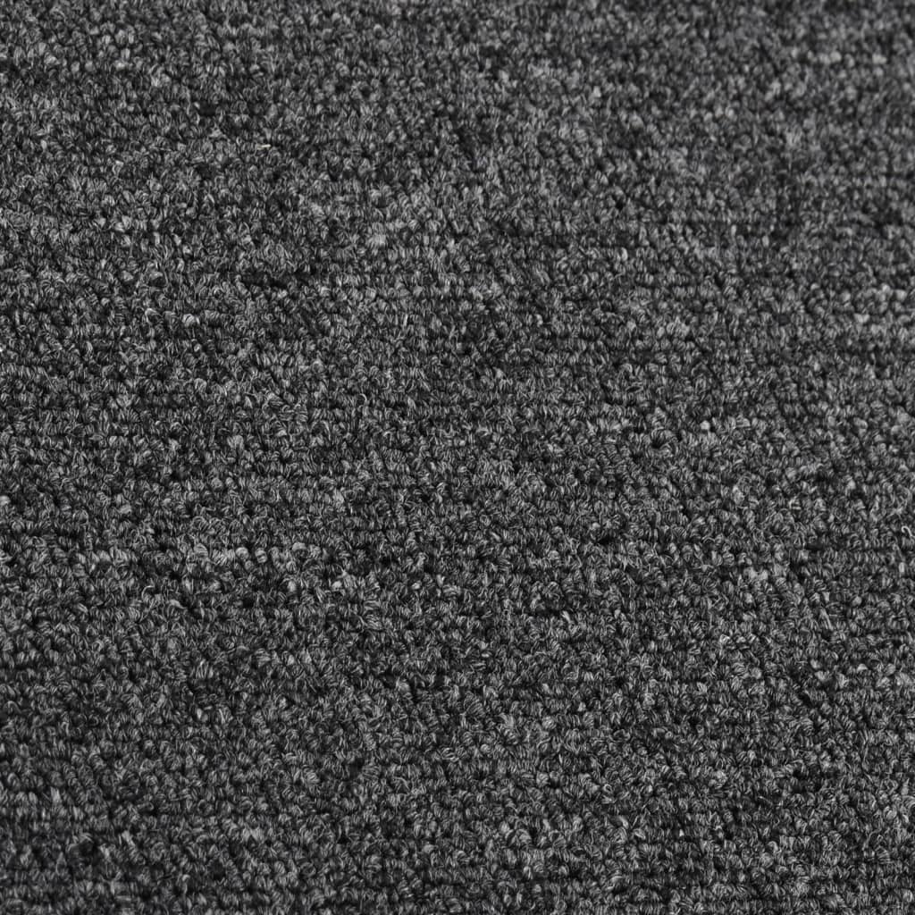 vidaXL Carpet Runner Anthracite 80x400 cm