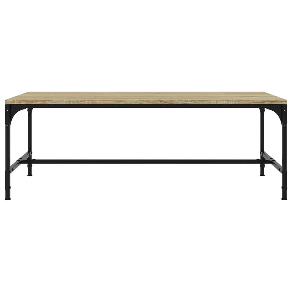 vidaXL Coffee Table Sonoma Oak 100x50x35 cm Engineered Wood