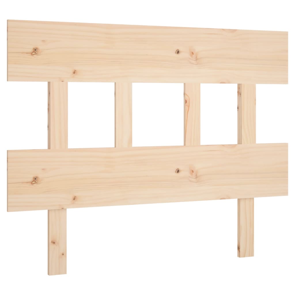 vidaXL Bed Headboard 78.5x3x81 cm Solid Wood Pine