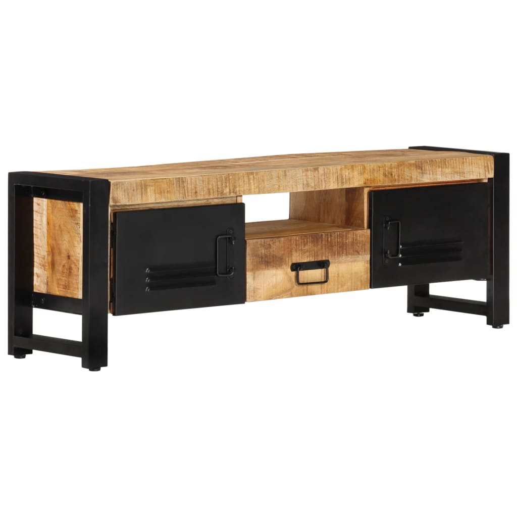 vidaXL TV Cabinet 120x30x40 cm Solid Wood Mango
