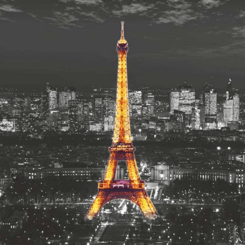 AG Design Photo Mural Eiffel In The Night