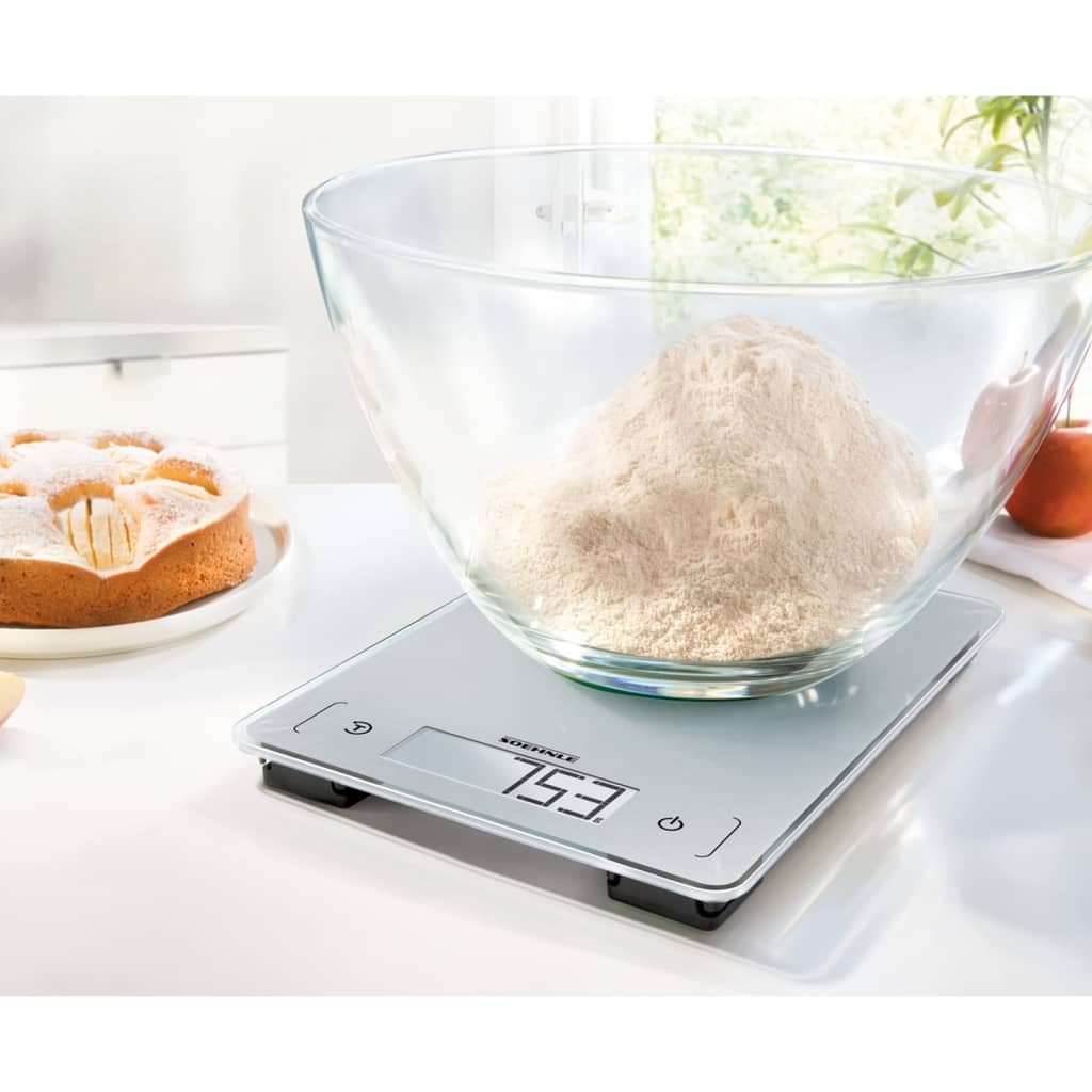 Soehnle Digital Kitchen Scales Page Aqua Proof 10 kg Silver
