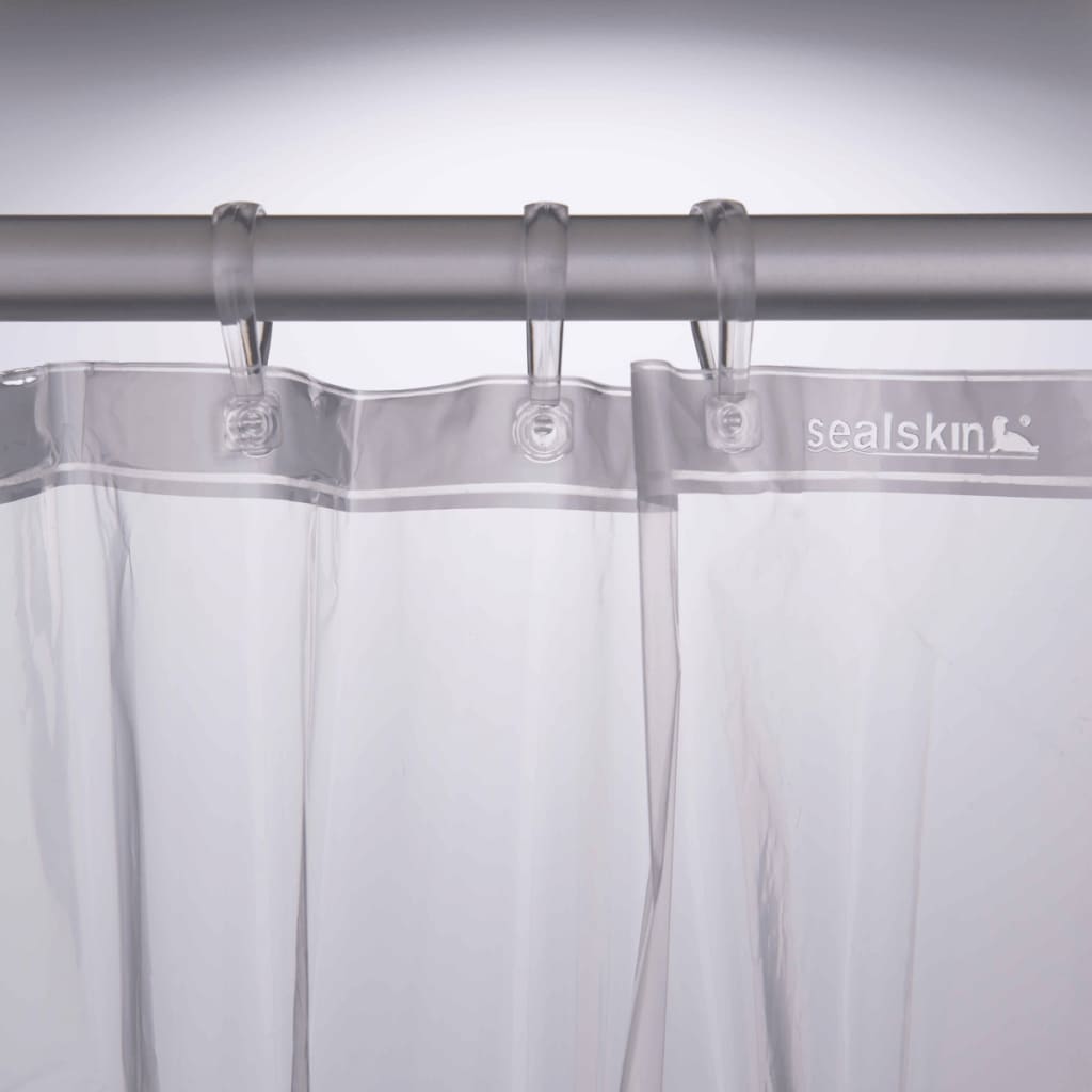 Sealskin Shower Curtain Clear 180 cm Transparent 210041300