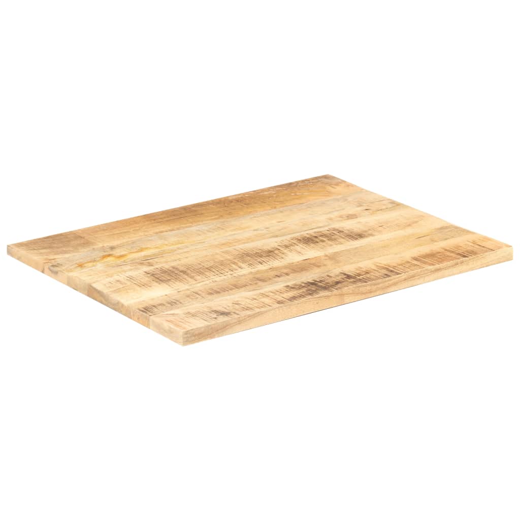 vidaXL Table Top Solid Mango Wood 25-27 mm 80x70 cm