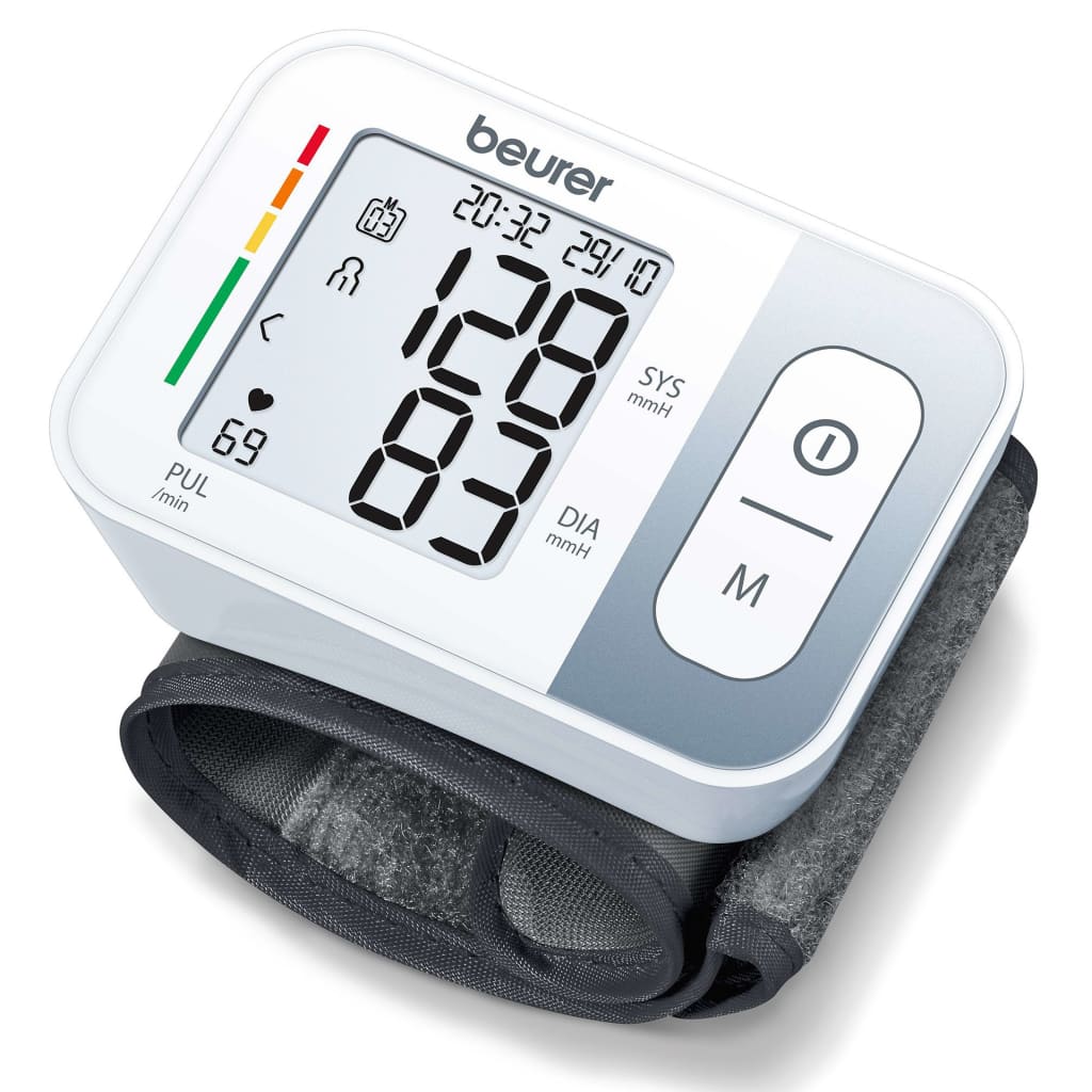 Beurer Wrist Blood Pressure Monitor BC 28 White