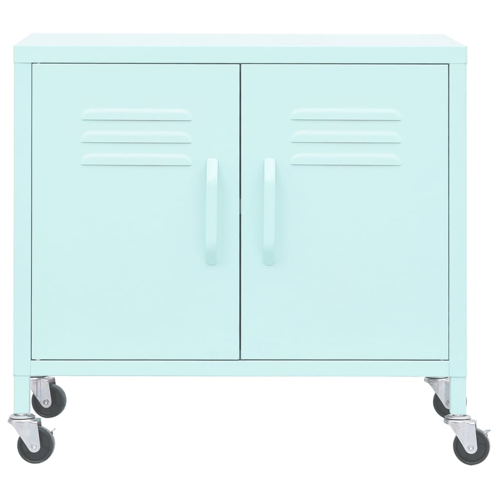 vidaXL Storage Cabinet Mint 60x35x56 cm Steel