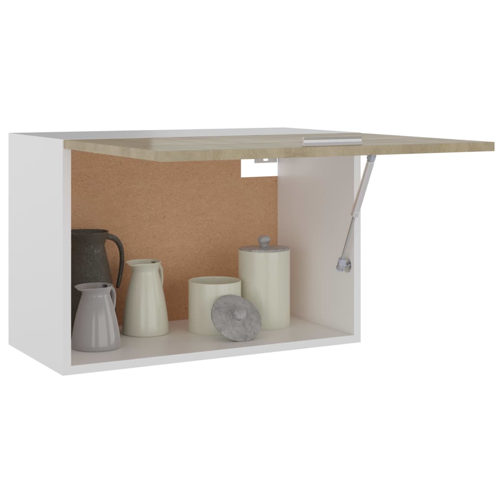 vidaXL Hanging Cabinet Sonoma Oak 60x31x40 cm Engineered Wood