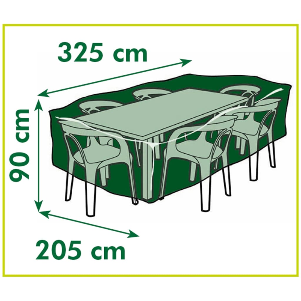 Nature Garden Furniture Cover for Rectangular tables 325x205x90 cm