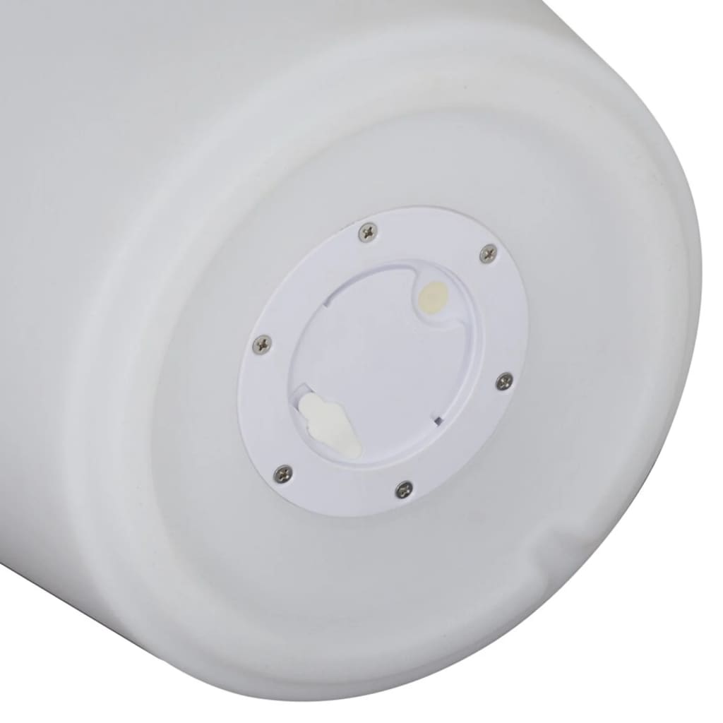 Eurotrail LED Rechargeable Lamp/Flower Pot Round 38 cm