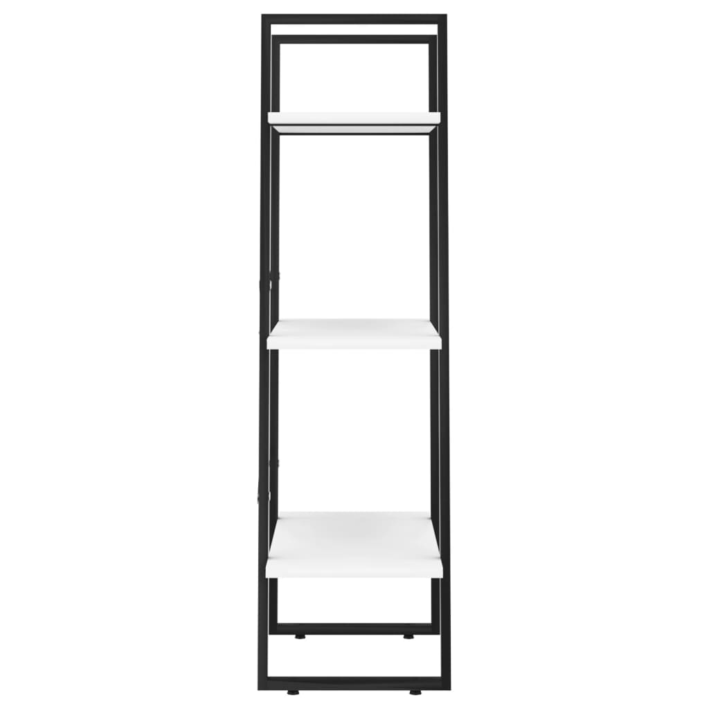 vidaXL Storage Shelf White 60x30x105 cm Engineered Wood