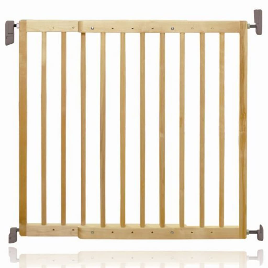 Mac Lean Baby Safety Fence 64-100 cm Wood Natural