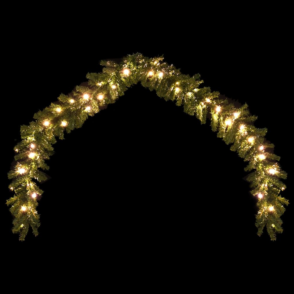 vidaXL Christmas Garland with LED Lights 5 m