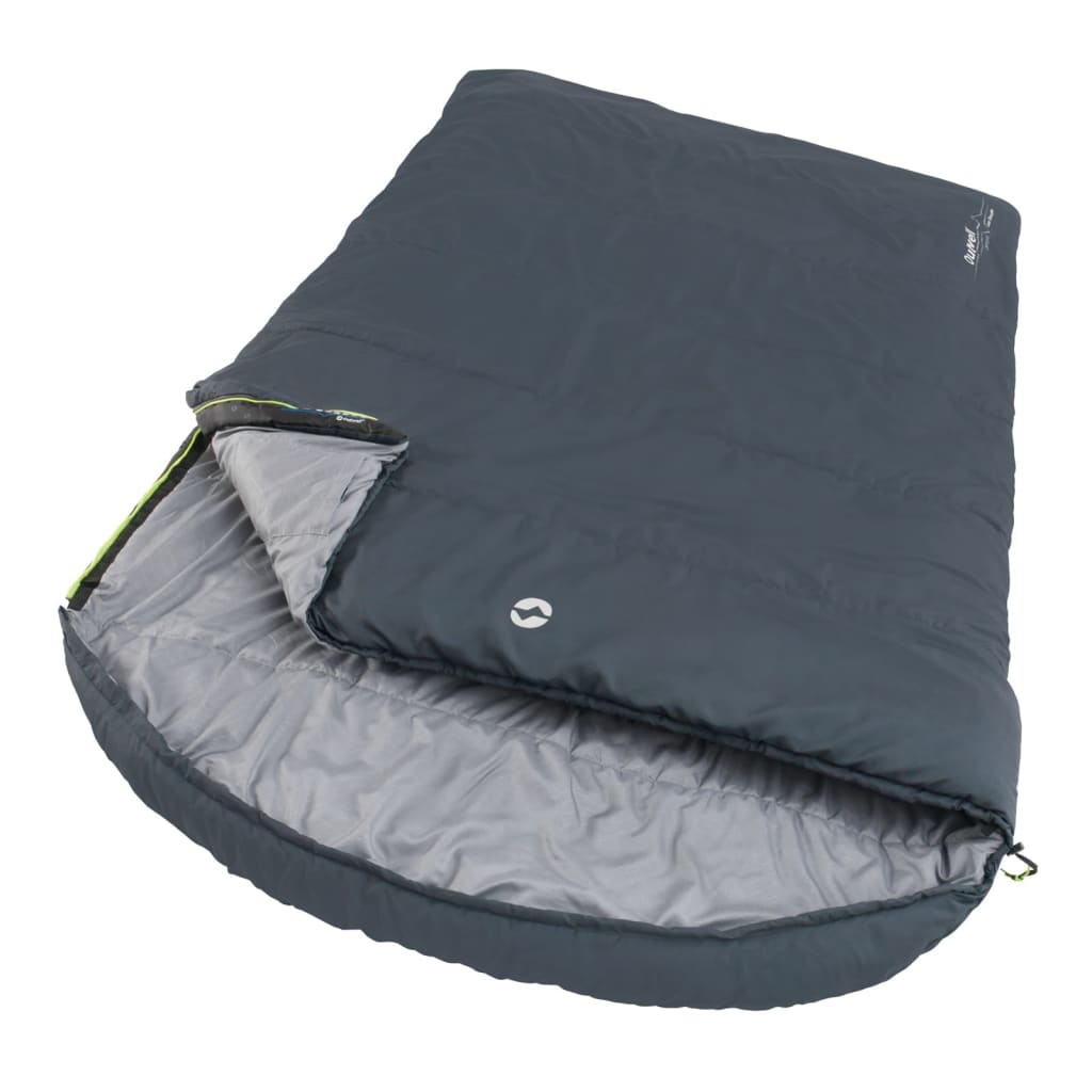 Outwell Double Sleeping Bag Campion Lux Left-Zipper Dark Grey