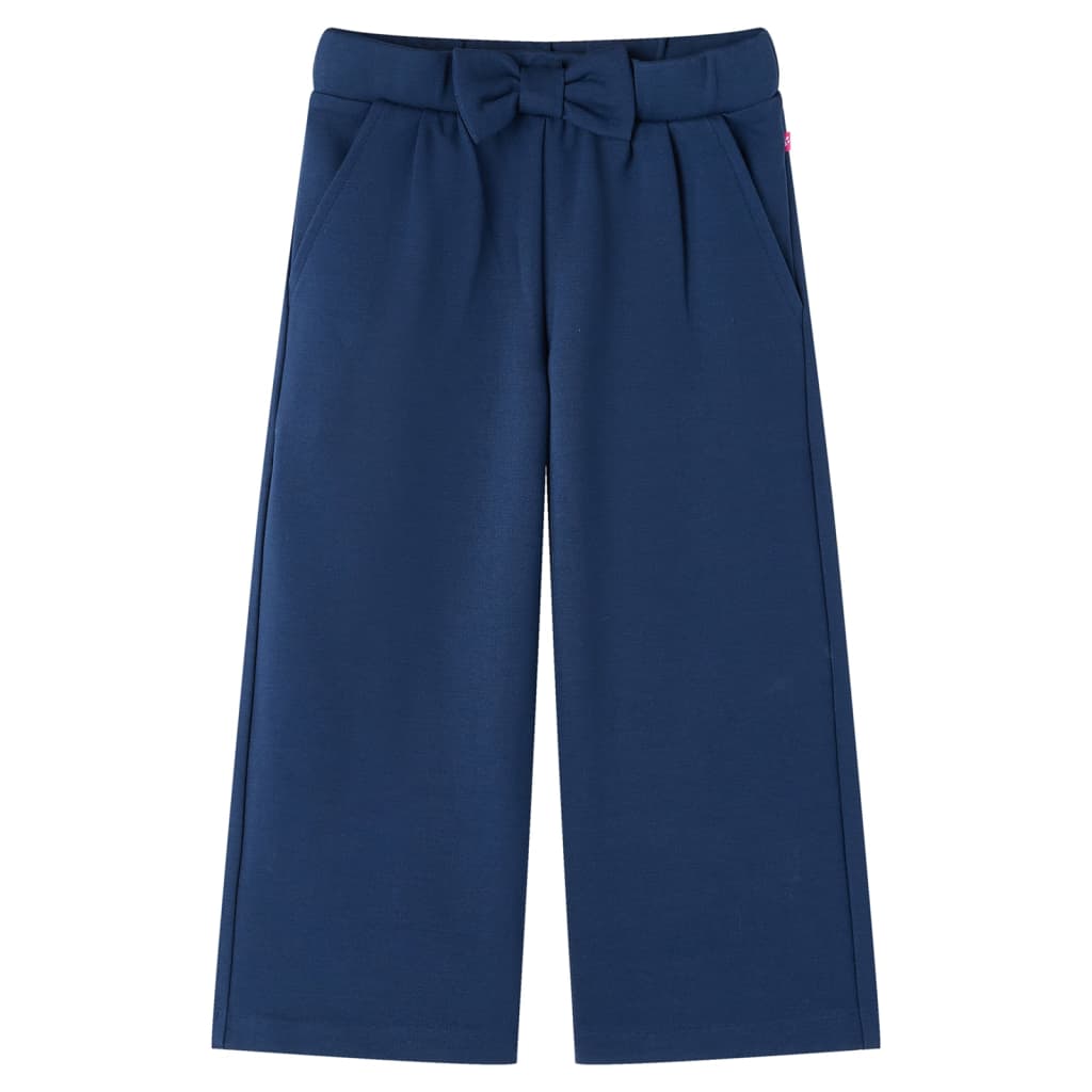 Kids' Pants with Wide Legs Navy 92