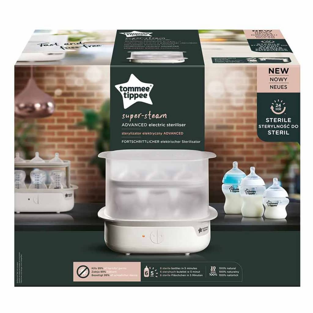Tommee Tippee Electric Steam Sterilizer White
