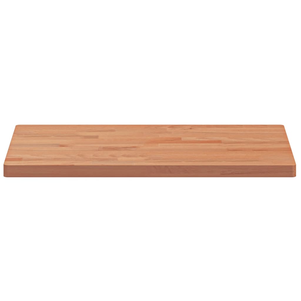 vidaXL Table Top 60x40x2.5 cm Rectangular Solid Wood Beech
