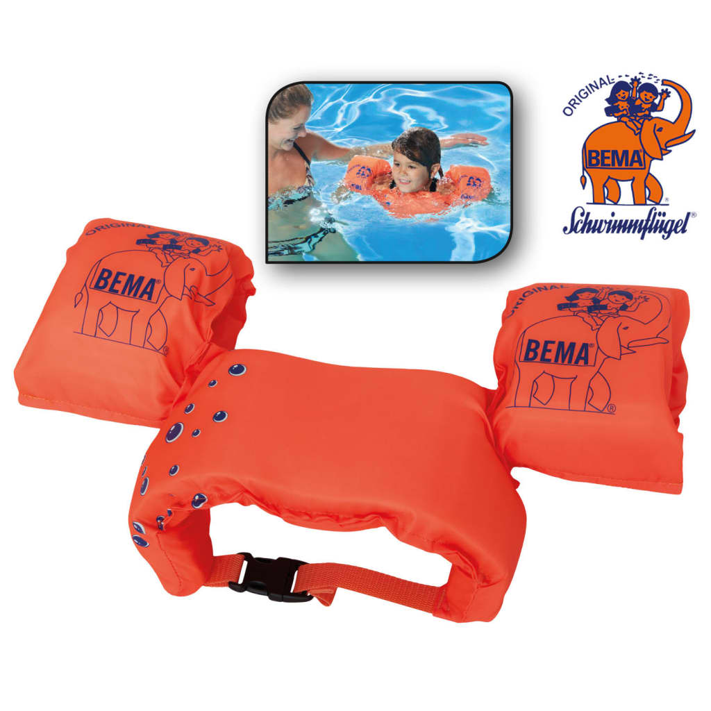 BEMA 2-in-1 Kids Swimming Aid Orange