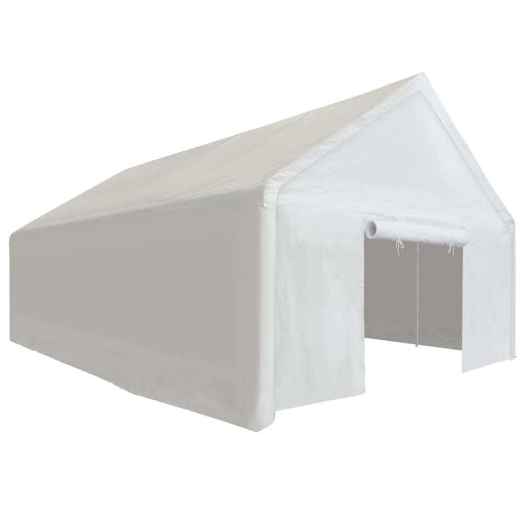 vidaXL Storage Tent PE 4x8 m White