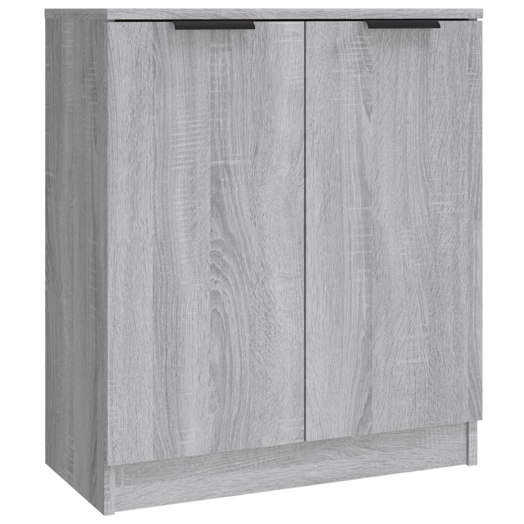 vidaXL Sideboards 3 pcs Grey Sonoma Engineered Wood