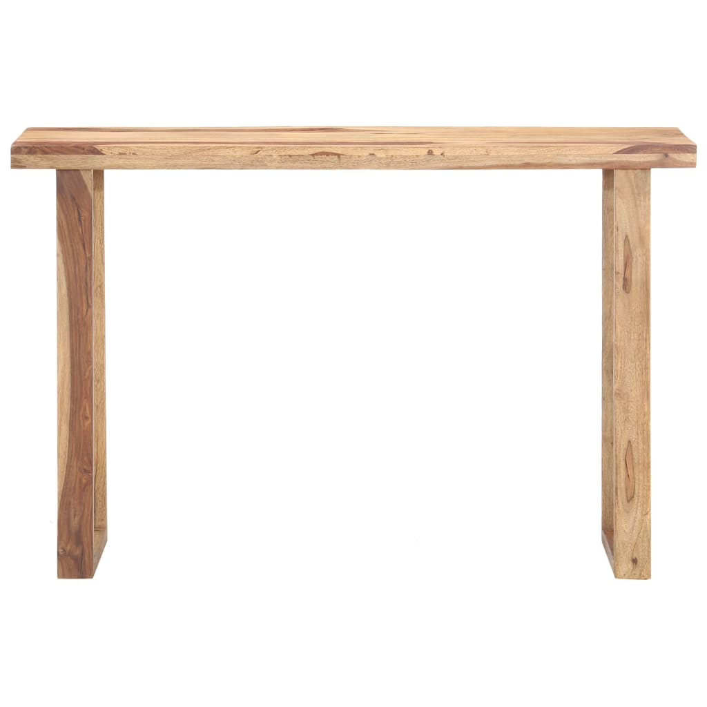 vidaXL Console Table 118x40x76 cm Solid Sheesham Wood