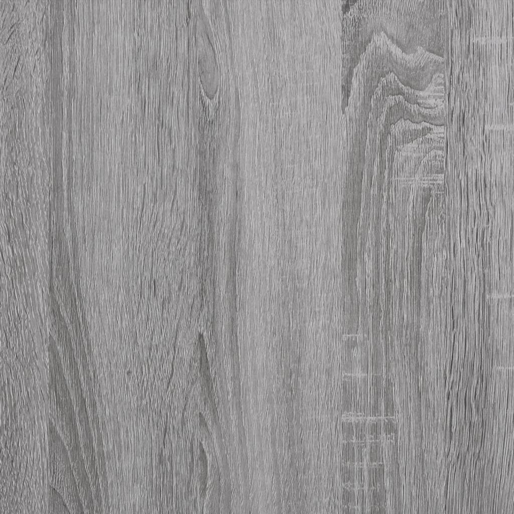 vidaXL Side Table Grey Sonoma 40x40x40 cm Engineered Wood