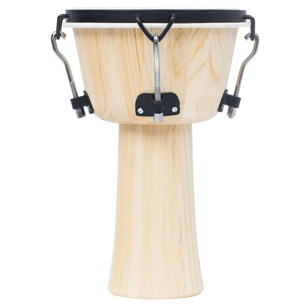vidaXL Djembe Drum with Rod Tension 25 cm Goat Skin