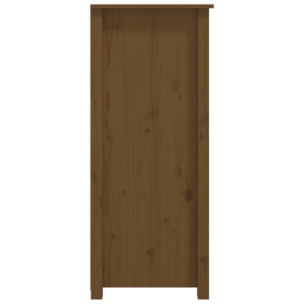 vidaXL Sideboard Honey Brown 83x41.5x100 cm Solid Wood Pine