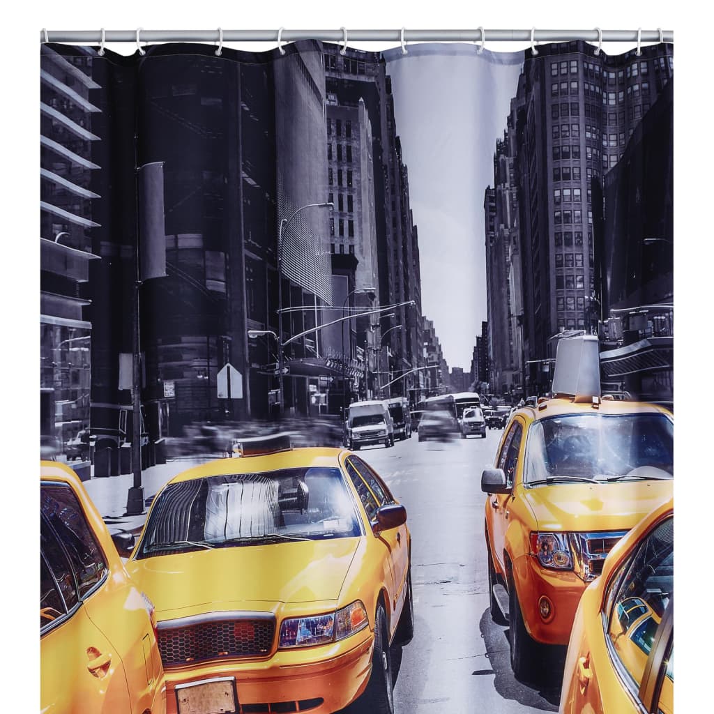 RIDDER Shower Curtain New York 180x200 cm
