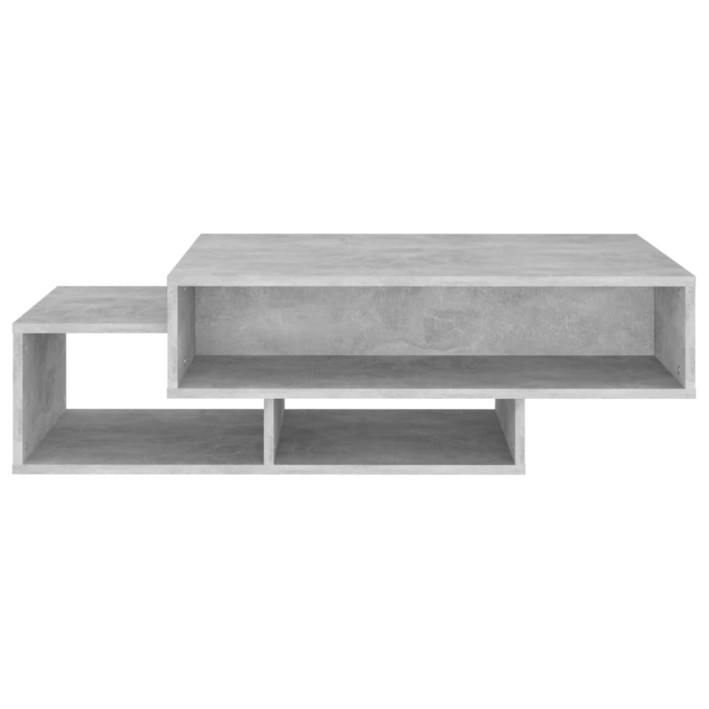 vidaXL Coffee Table Concrete Grey 105x55x32 cm Engineered Wood